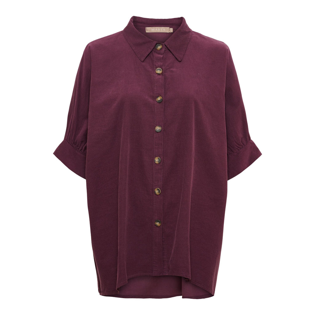 Marta Du Chateau - Mdckaori Shirt 86250v - Bourgogne78003 Skjorter 