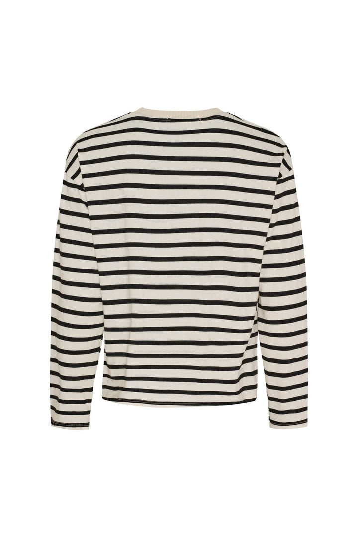 Marta Du Chateau - Mdckara Ls Tee 58709 - Black