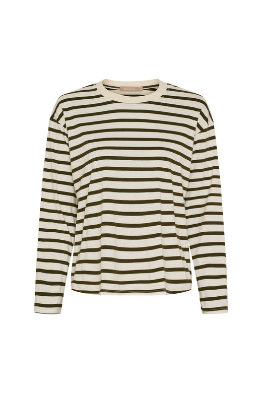 Marta Du Chateau - Mdckara Ls Tee 58709 - Olive