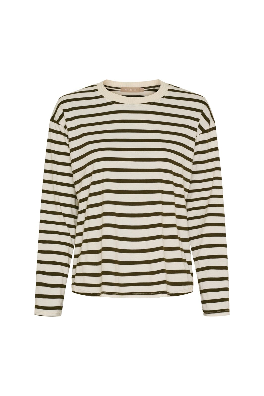 Marta Du Chateau - Mdckara Ls Tee 58709 - Olive