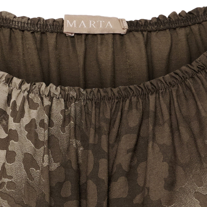 Marta Du Chateau - Mdcluciana Top 26136 Leo - Brown Toppe 