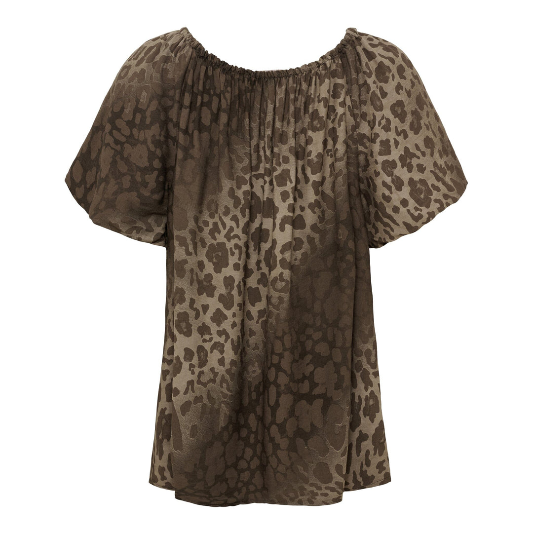 Marta Du Chateau - Mdcluciana Top 26136 Leo - Brown Toppe 