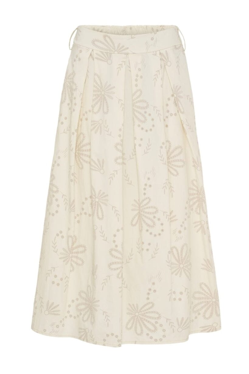 Marta Du Chateau - Mdcmichela Skirt 7147 - Beige