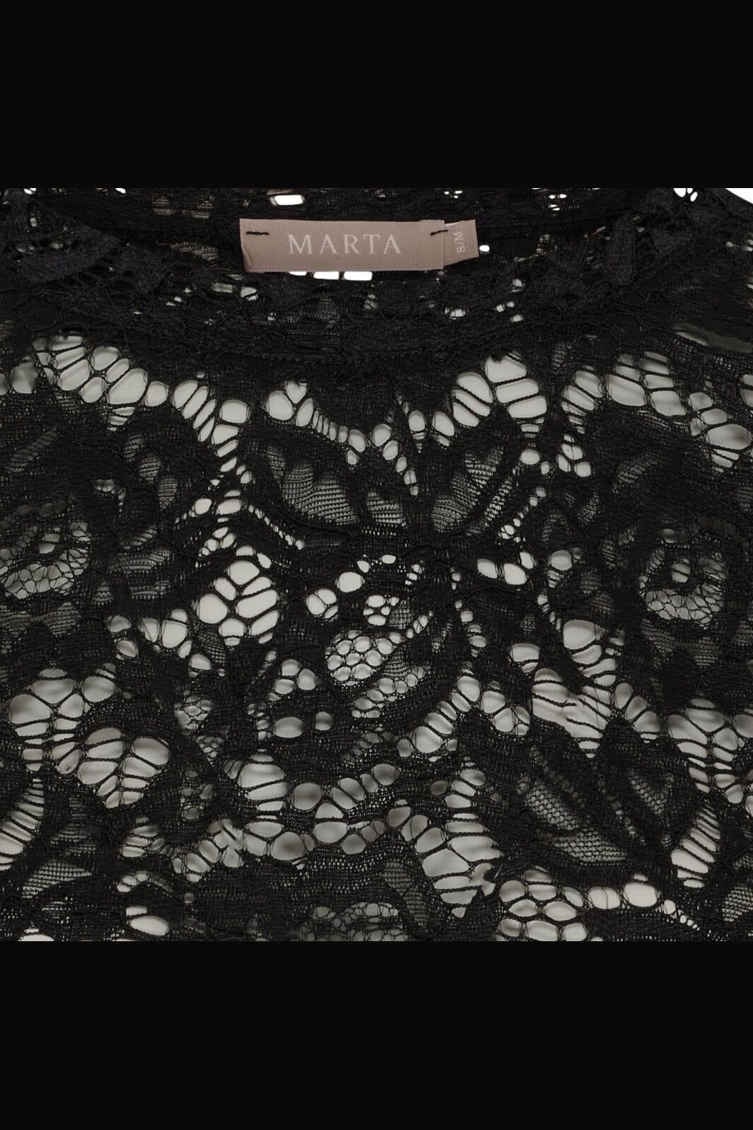 Marta Du Chateau - Mdcmilley Ls Tee 7707 - Black