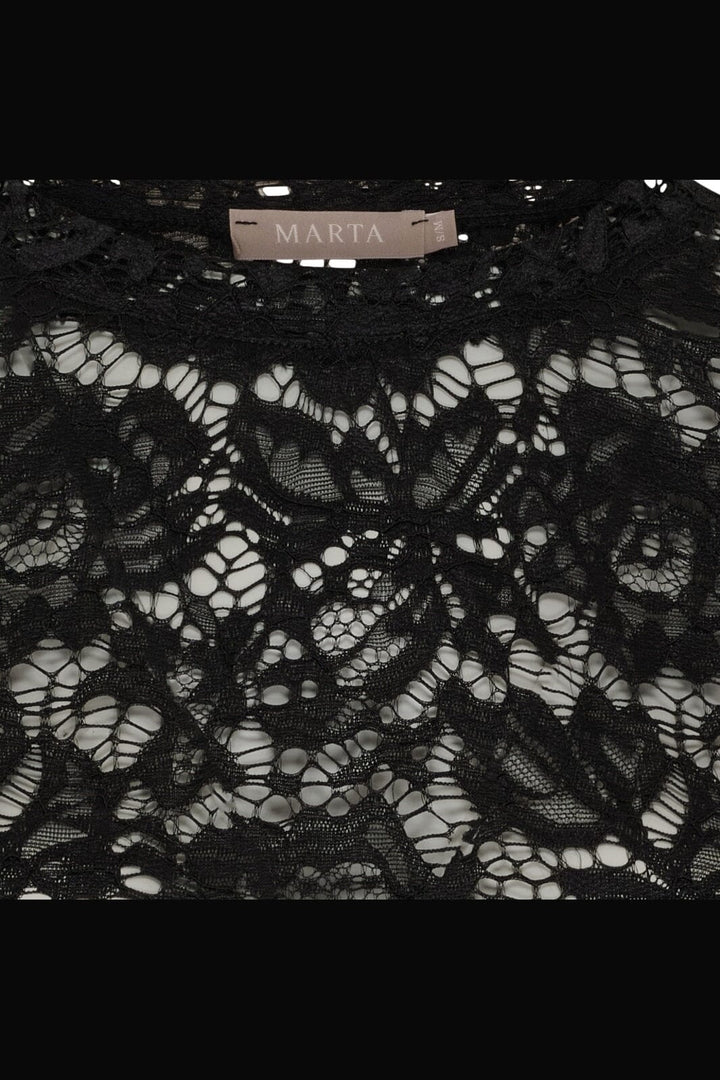 Marta Du Chateau - Mdcmilley Ls Tee 7707 - Black