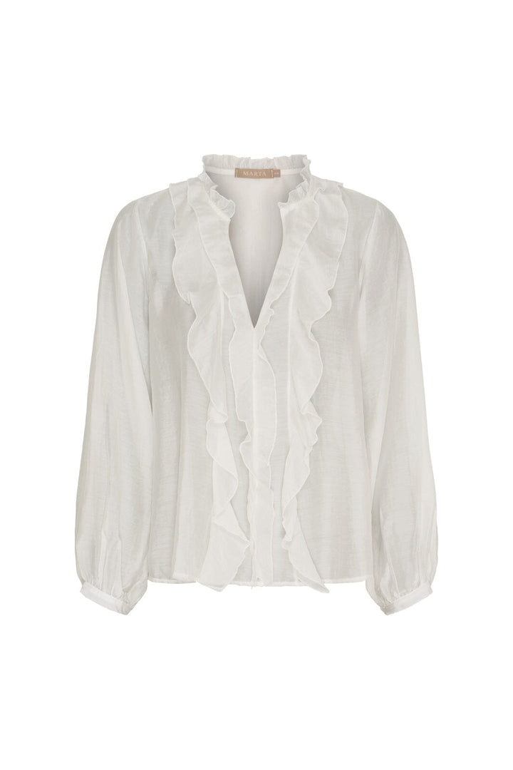 Marta Du Chateau - Mdcnaira Shirt 58221M - White