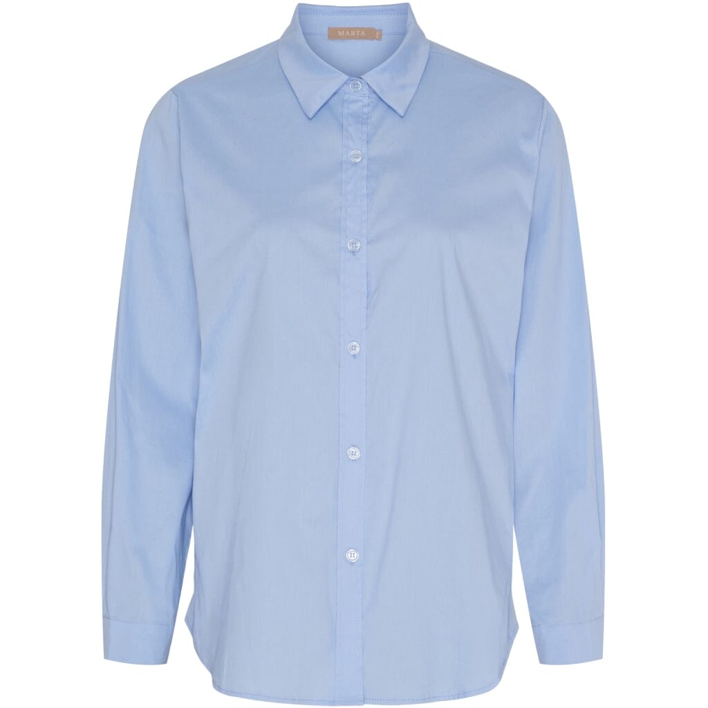 Marta Du Chateau - Mdcnicoline Shirt 85700 - Lightblue Skjorter 