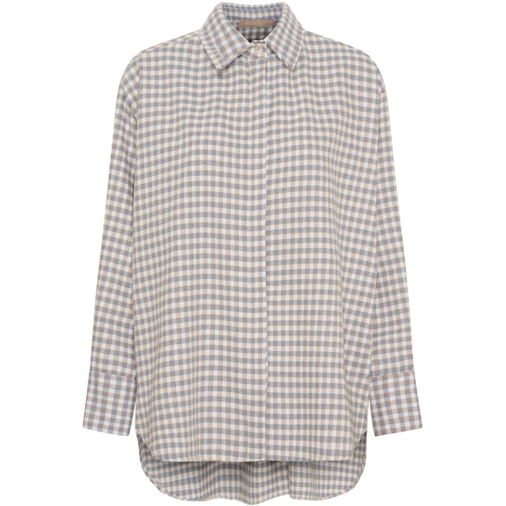 Marta Du Chateau - Mdcorlanda Shirt 7497 - Blue Skjorter 