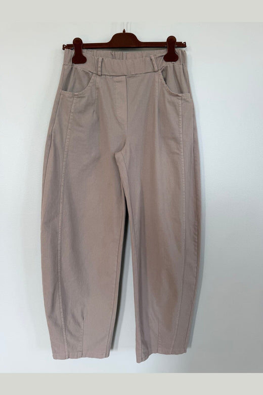 Marta Du Chateau - Mdcpeonia Pants 70181 - Fango