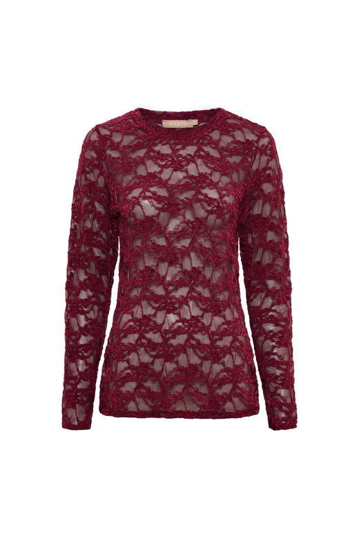 Marta Du Chateau - Mdcprimula Ls Tee 8941 - Bordeaux