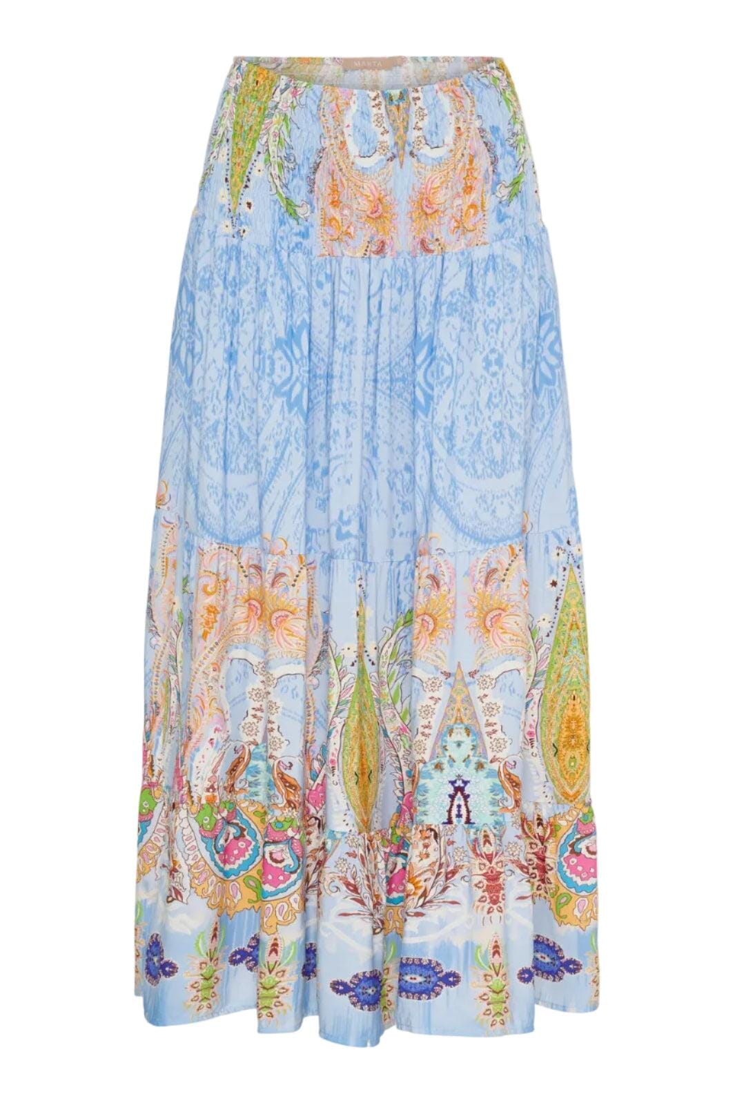 Marta Du Chateau - Mdcprincess Skirt 5201 - Celeste 981 Nederdele 