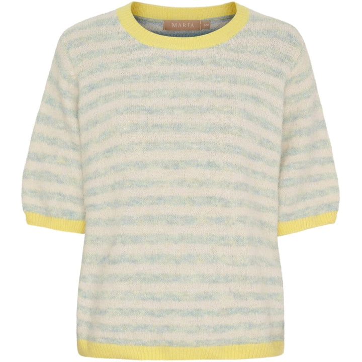 Marta Du Chateau - Mdcruth Knit 8264 - Mint9157 Strikbluser 