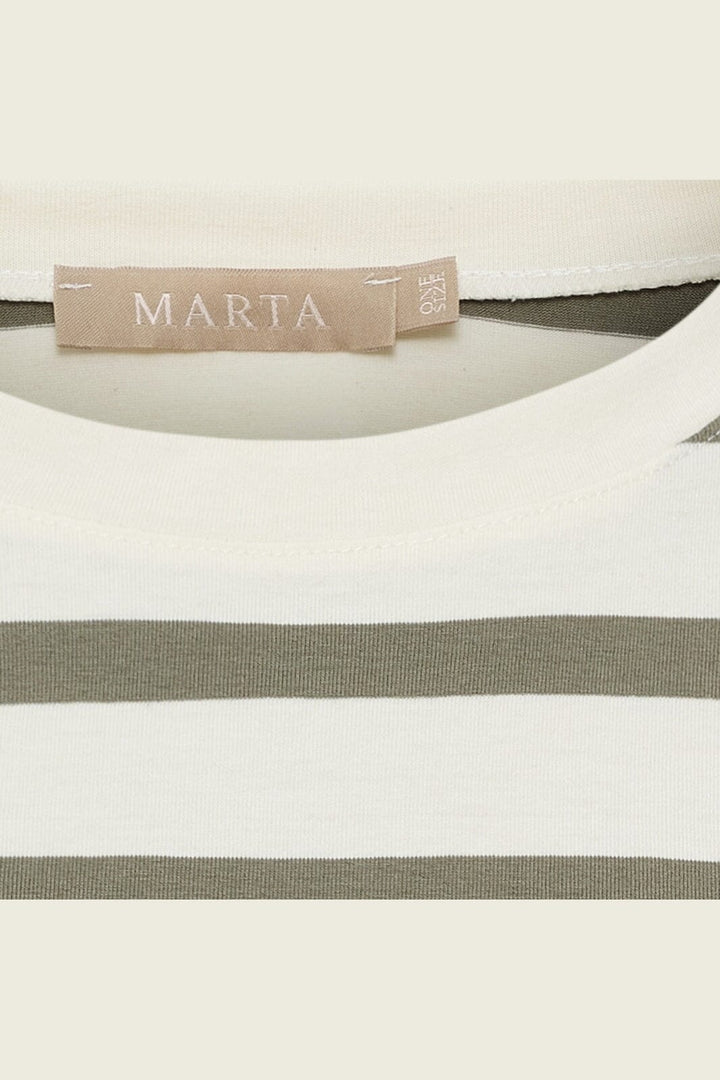 Marta Du Chateau - Mdcsage Tee 8577 - Olive