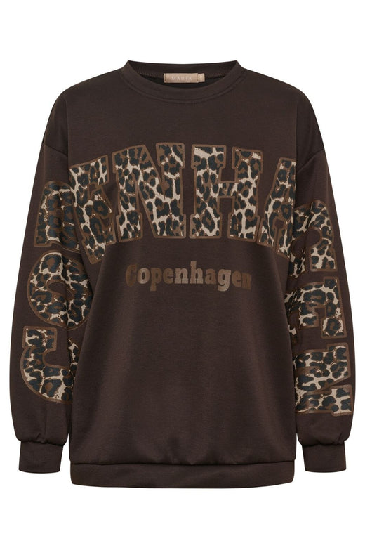 Marta Du Chateau - Mdcsevilla Sweatshirt 22659leo - Moro/Leo Sweatshirts 