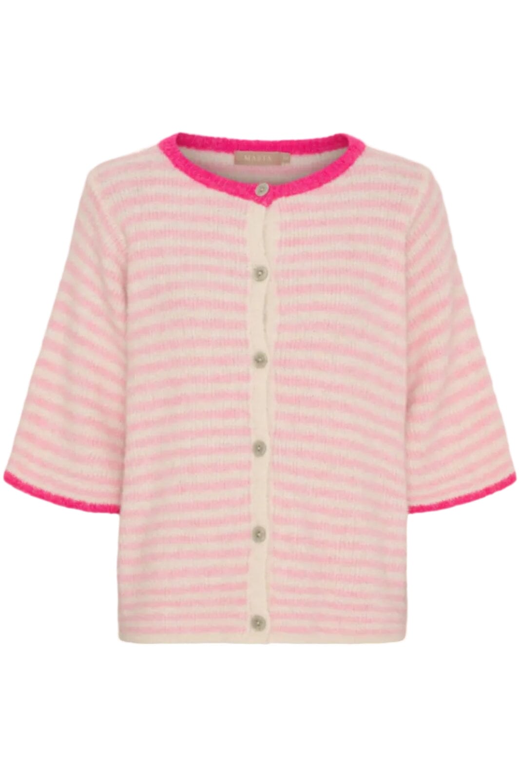 Marta Du Chateau - Mdcsusanne Knit 8262 - Pink Strikbluser 