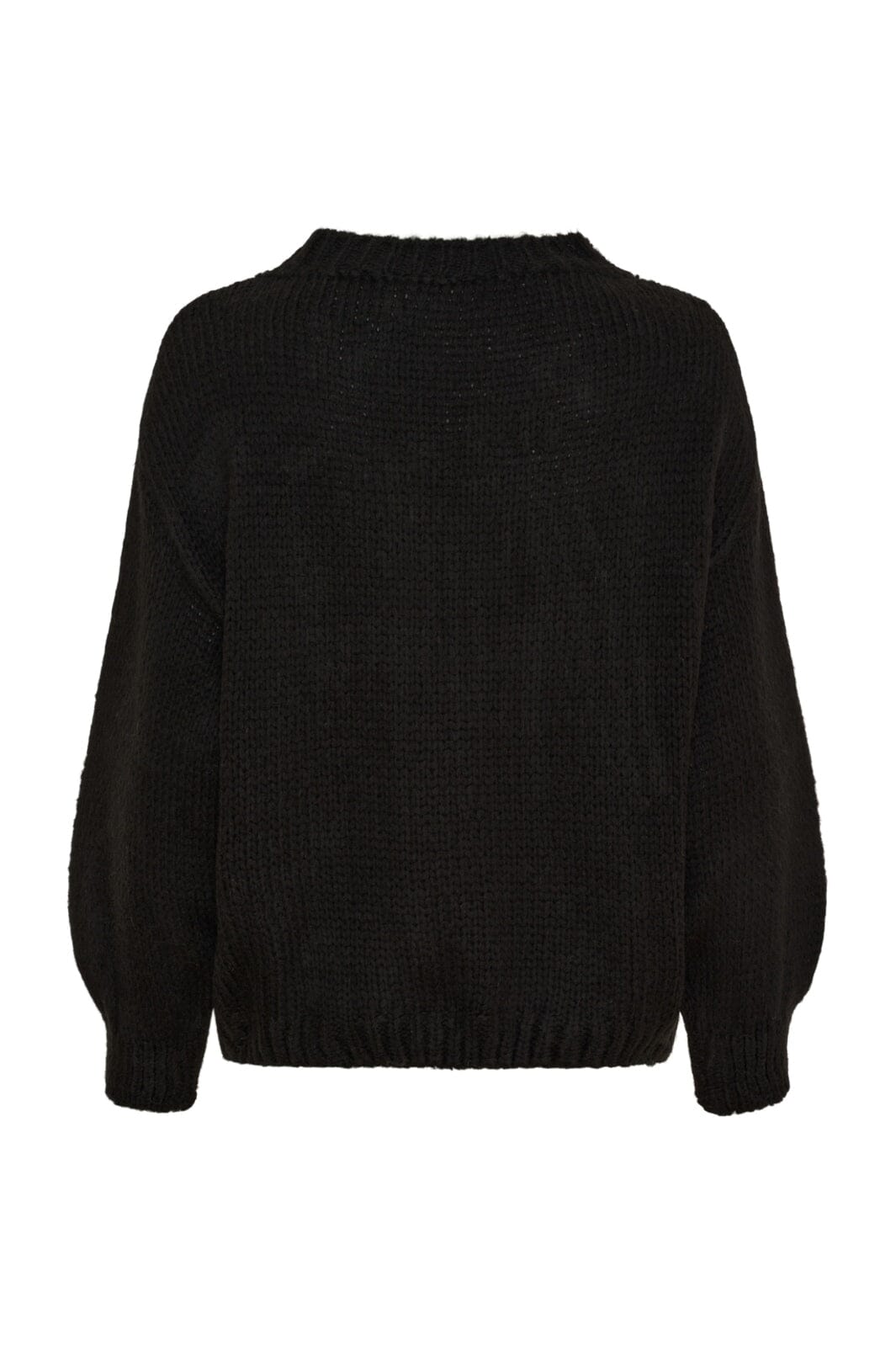 Marta Du Chateau - Mdctulip Knit 9580 - Black