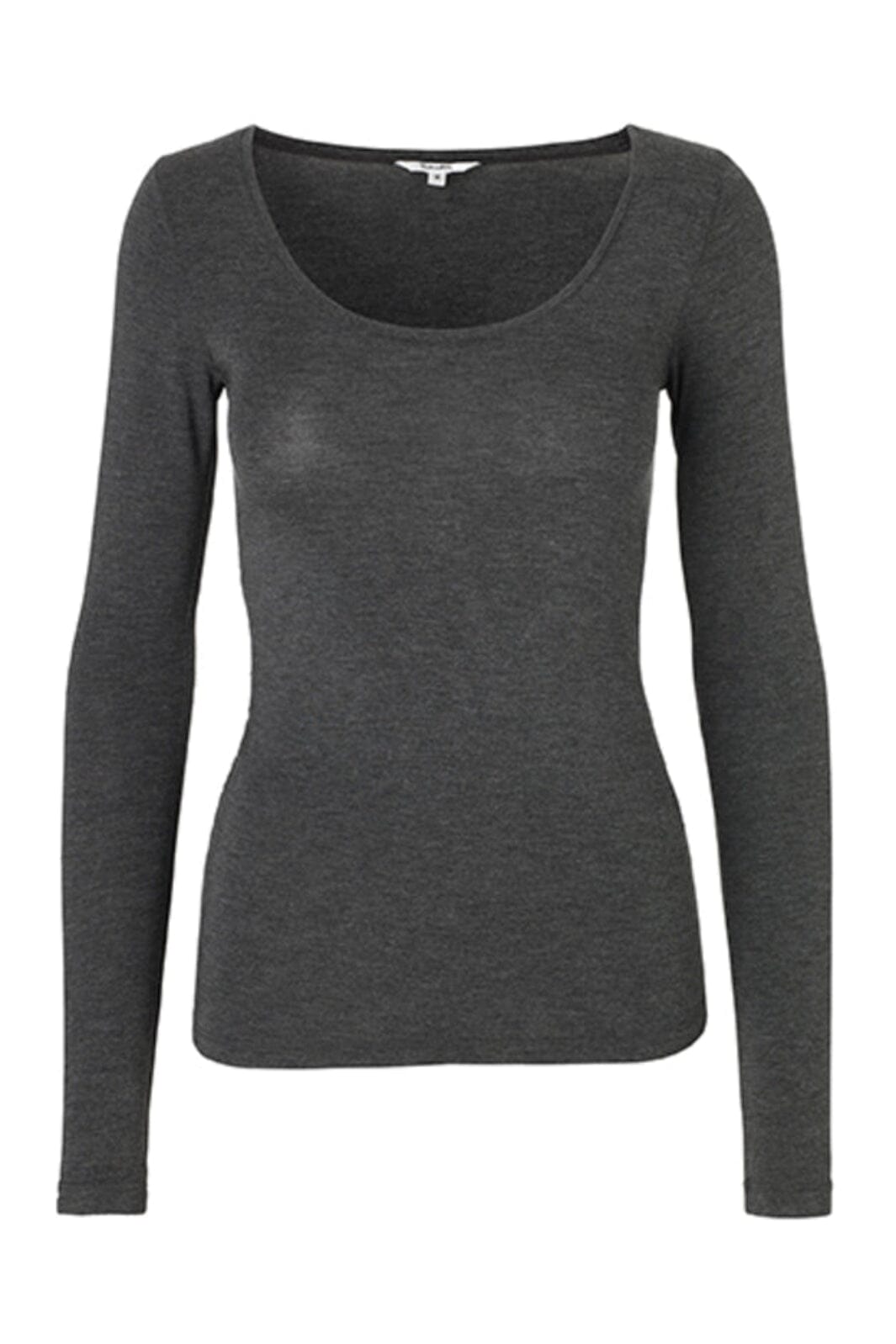 MbyM - Anna 11221041 - 671 - Dark Grey Melange Bluser 