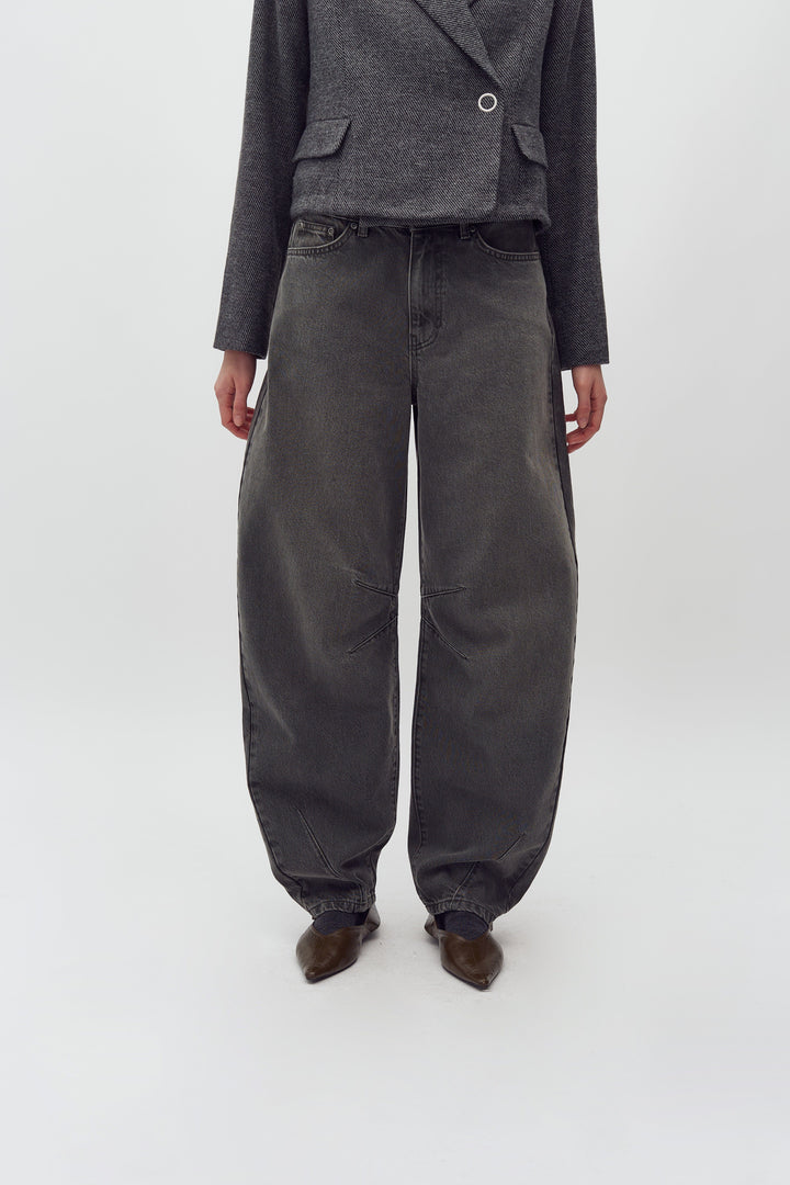 MbyM - Barina-M 62830619 - T54 - Khaki Green Wash Jeans 