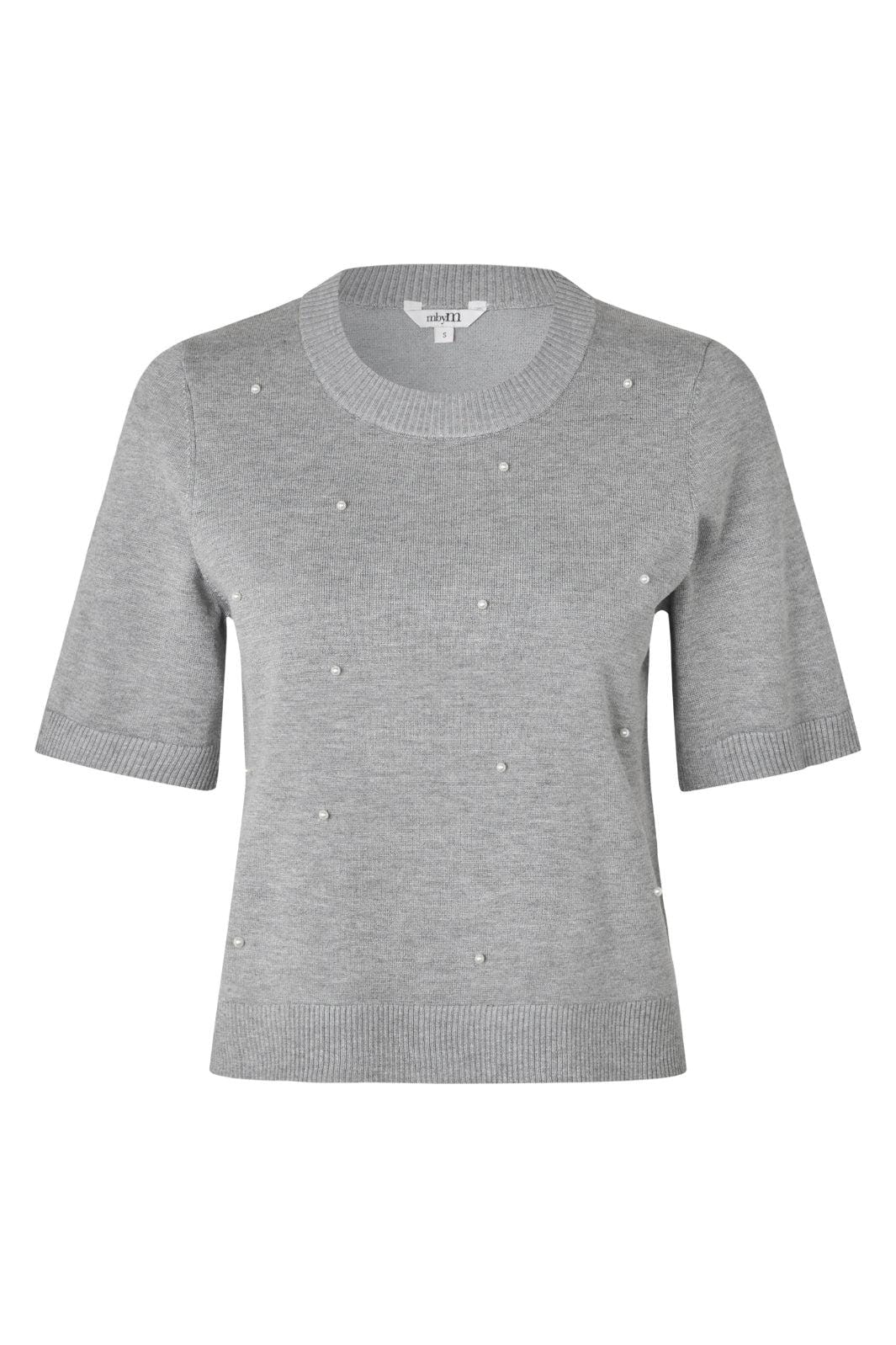 MbyM - Carla Sparkle-M 57620735 - 604 - Light Grey Melange Strikbluser 