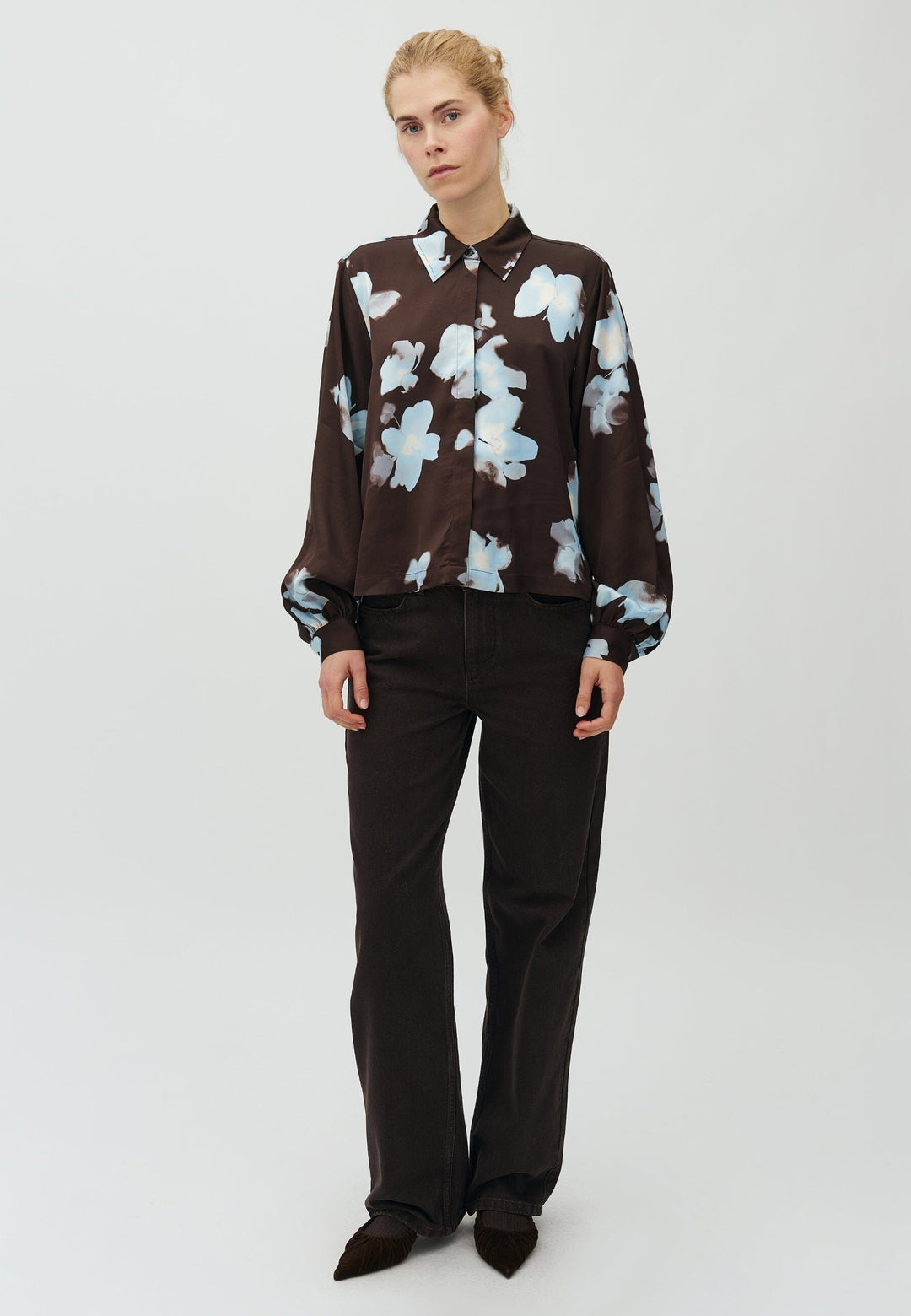 MbyM - Carreria-M 64951312 - Y19 - Big Flower Paint Bluser 