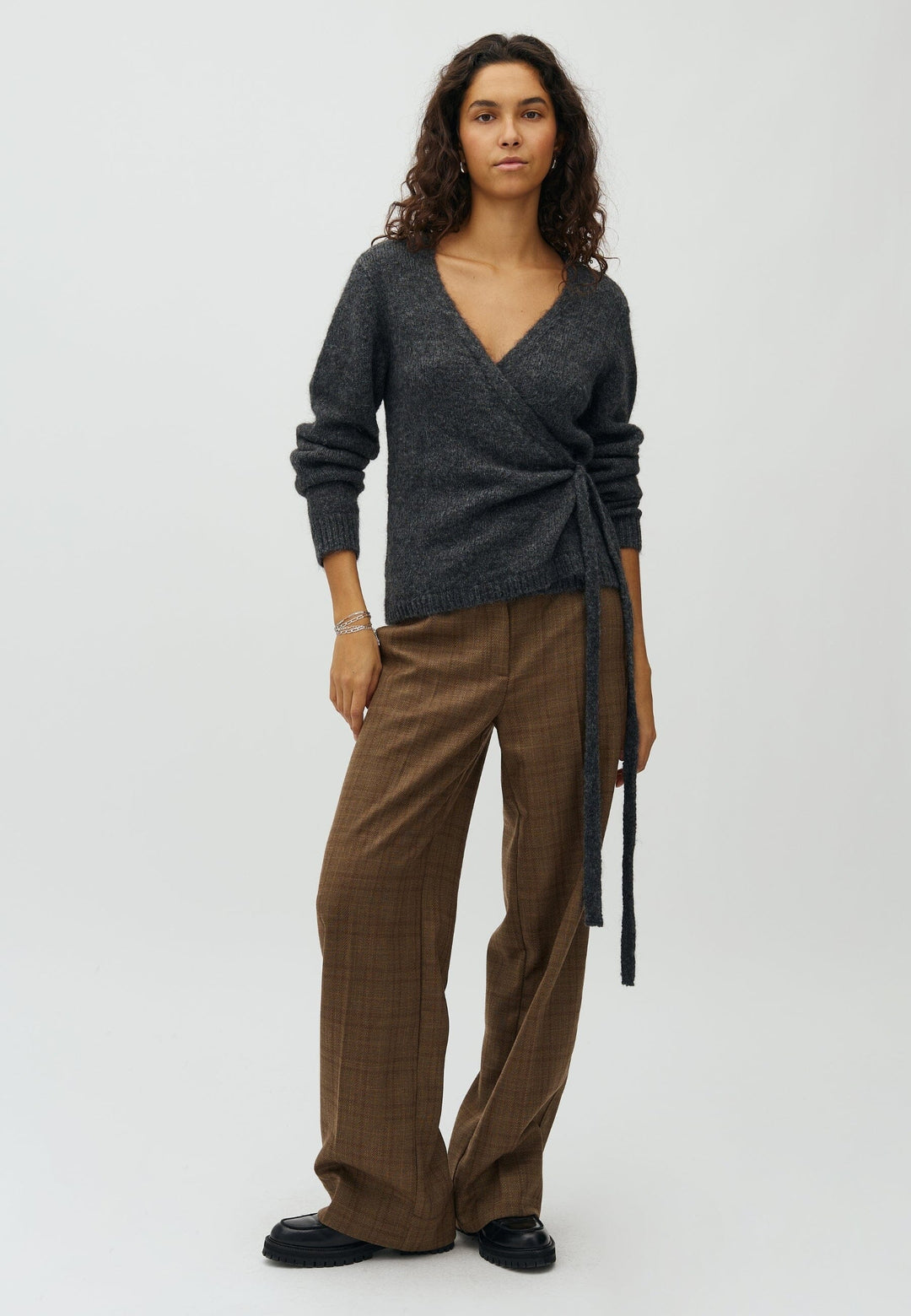 MbyM - Cassatt-M 63351241 - Y68 - Brown Falcon Check Bukser 