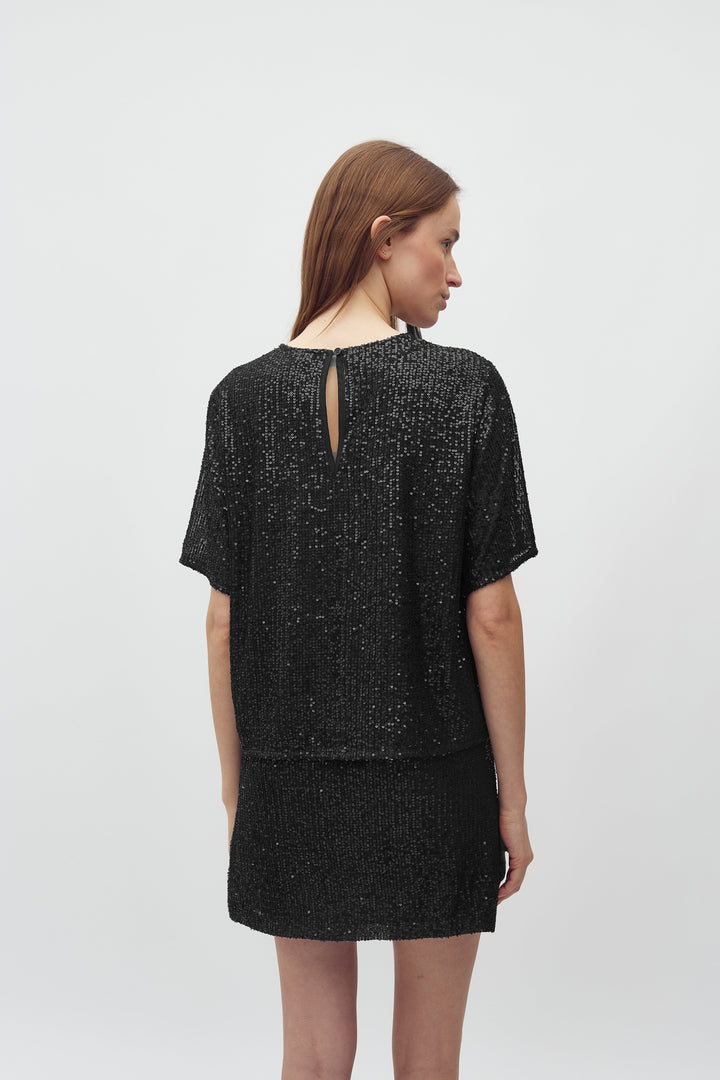 MbyM - Emrilla-M 54460672 - 880 - Black T-shirts 