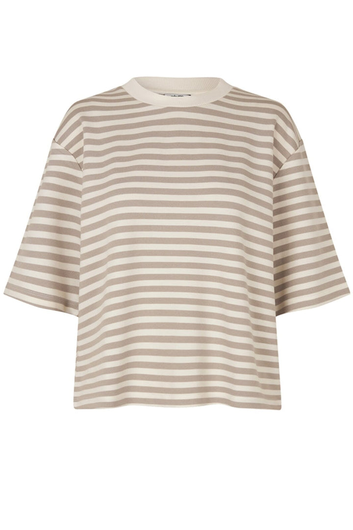 MbyM - Emrys-M - Island Fossil Sugar Stripe T-shirts 