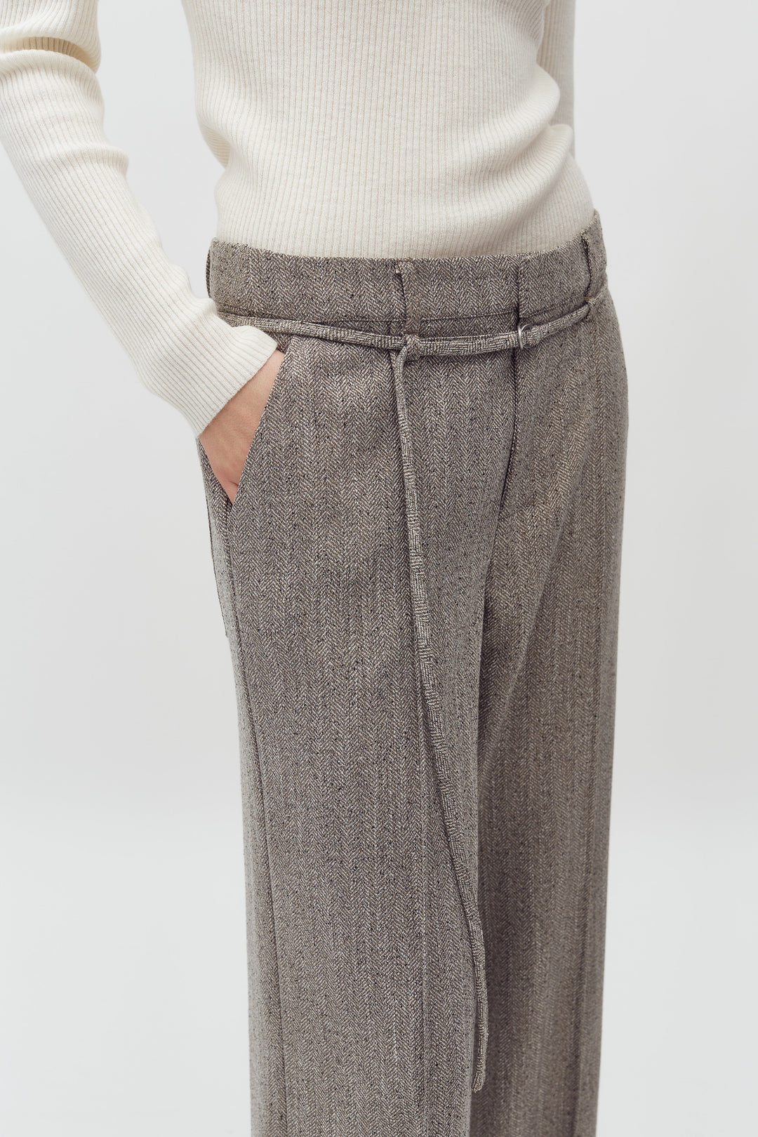 MbyM - Kammia-M 63149936 - U18 - Pepper Grey Melange Bukser 