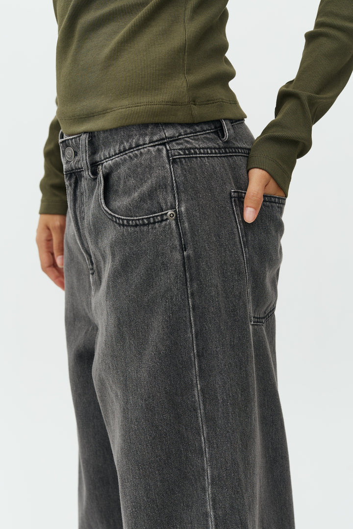 MbyM - Kendera-M 62421283 - Y08 - Dark Grey Wash Jeans 