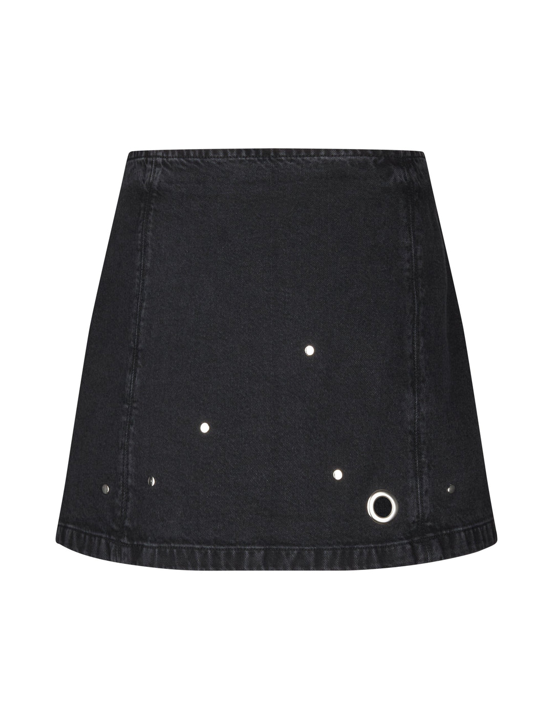 MbyM - Keyana-M 62820620 - T56 - Black Midnight Wash Nederdele 