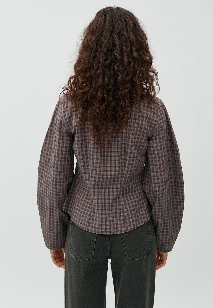 MbyM - Letina-M 65011343 - Y40 - Mirage Check Bluser 