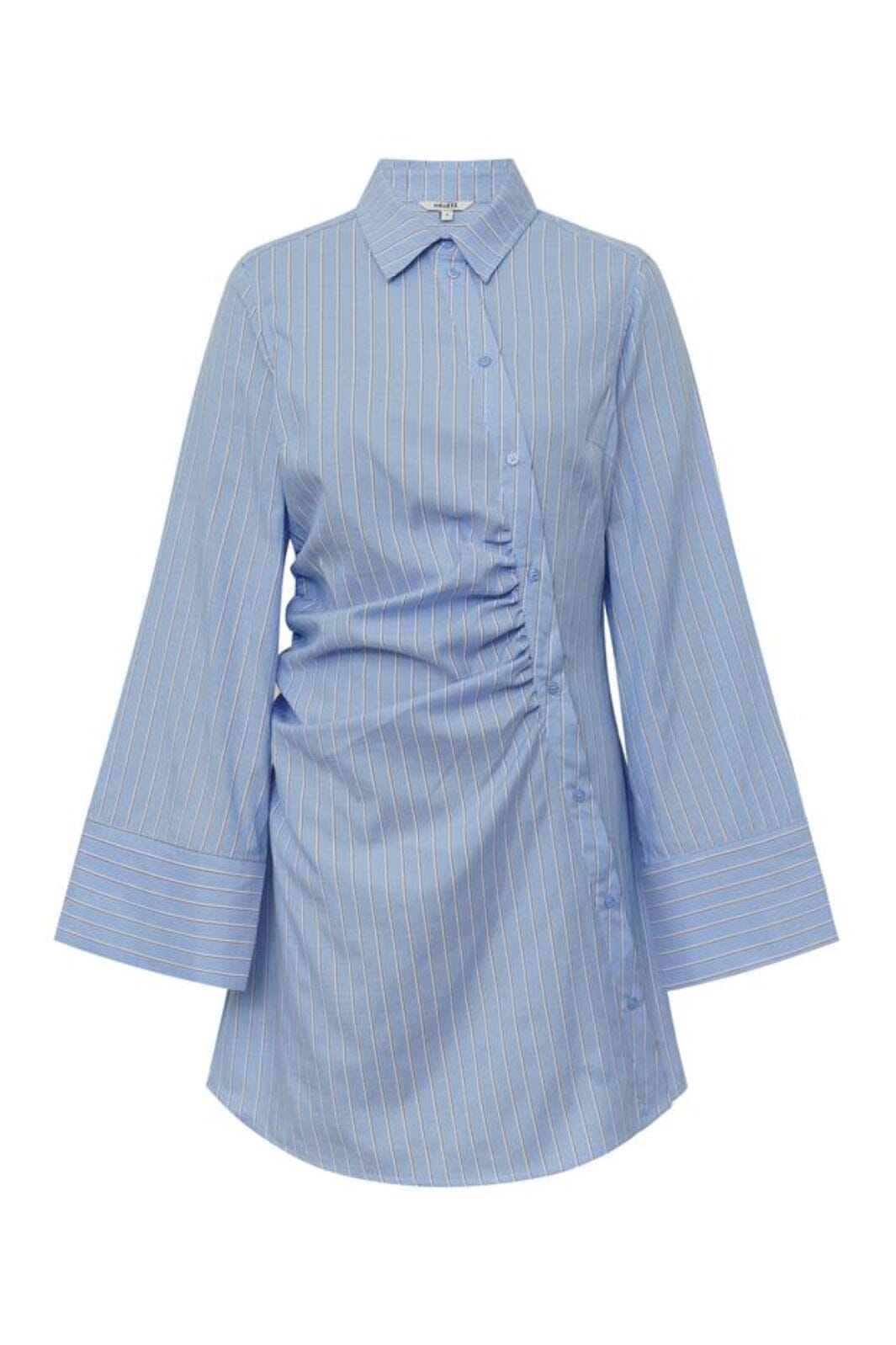 MbyM - Loutro L-M 65721595 - 272 - Bright Blue Stripe Kjoler 