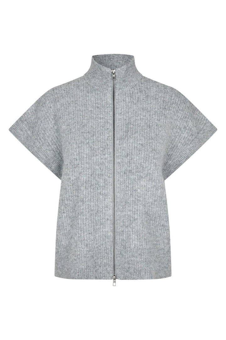MbyM - Roselina Short-M 50529858 - T63 - Tradewinds Grey Strikbluser 