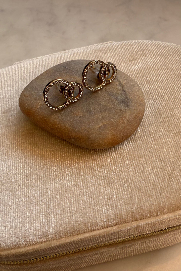 Mellow Moon - Soleil Earring - Golden Øreringe 