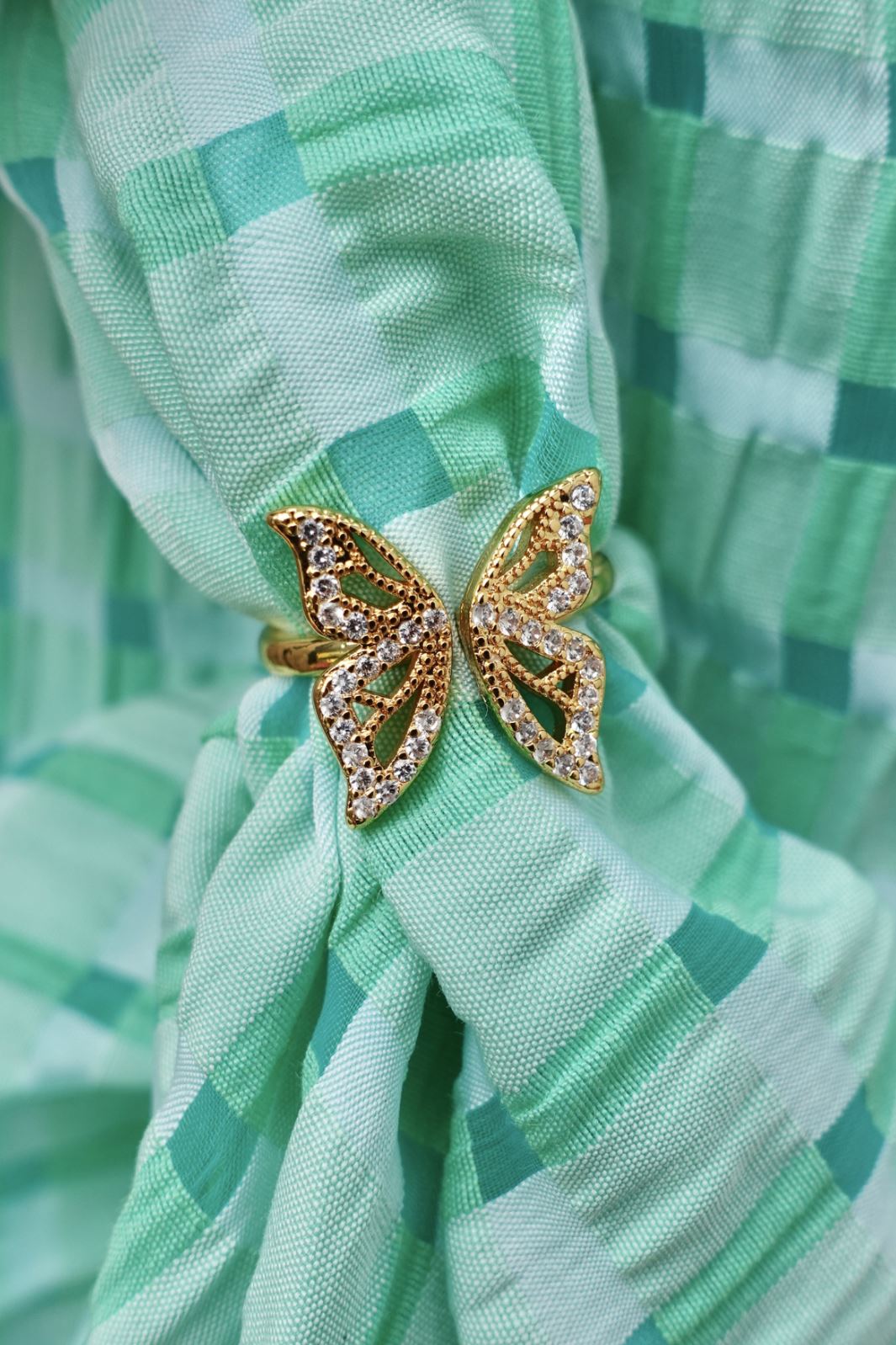 Mellow Moon - Sommerfulg Ring - Guld Ringe 