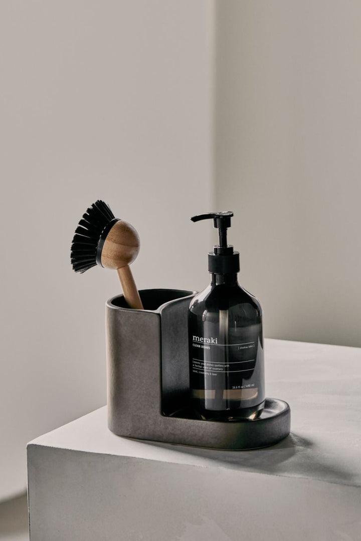 Meraki - Børste- og sæbeholder, MKDatura, Mørkegrå - 303840230