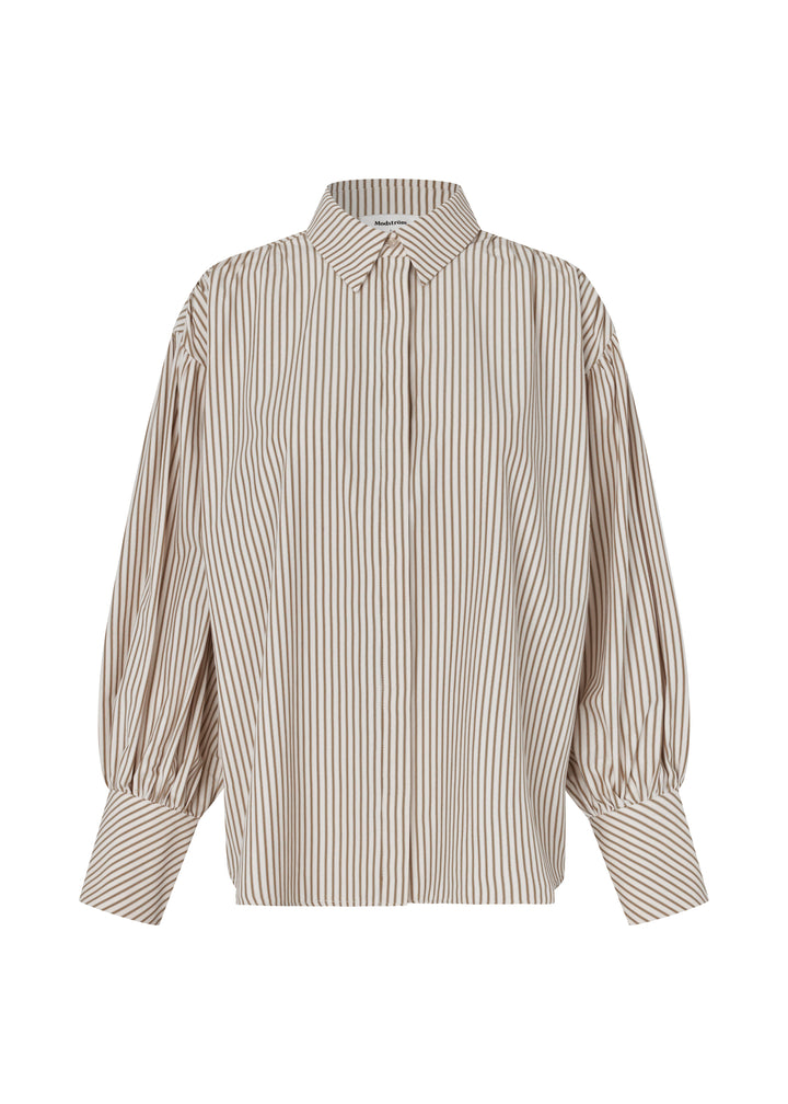 ModströM - Baldvinmd Shirt 59222 - 12059 - Peony Stripe Skjorter 