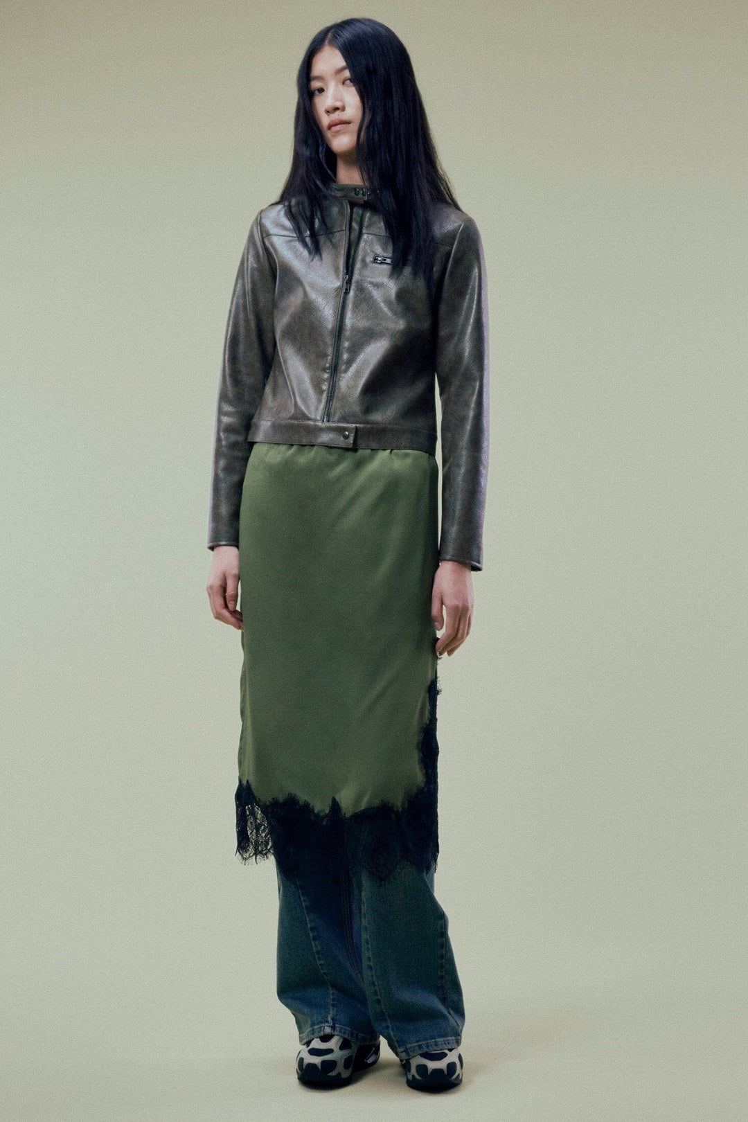 ModströM - Birkmd Skirt 59280 - 2289 - Twist Of Lime Nederdele 