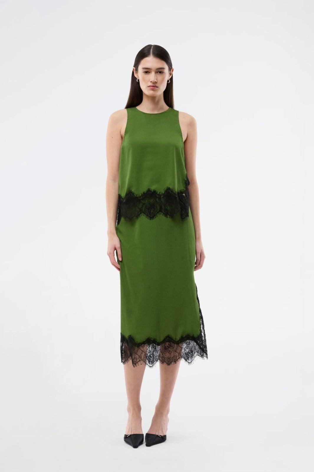ModströM - Birkmd Skirt 59280 - 2289 - Twist Of Lime Nederdele 