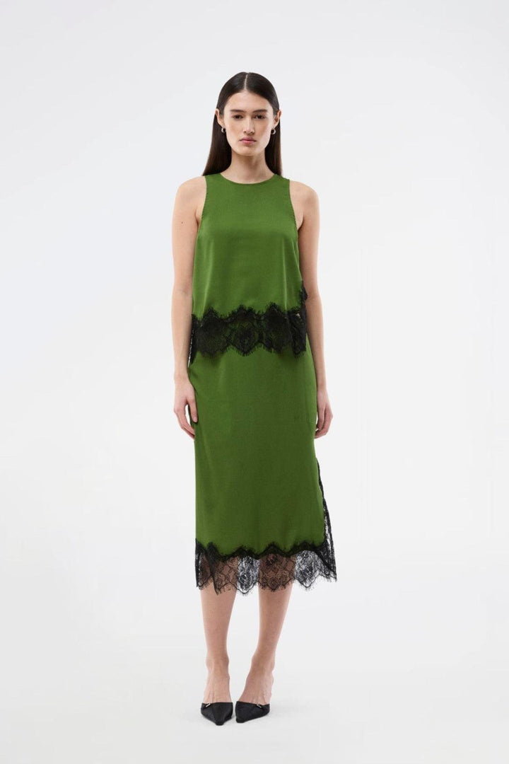 ModströM - Birkmd Skirt 59280 - 2289 - Twist Of Lime Nederdele 