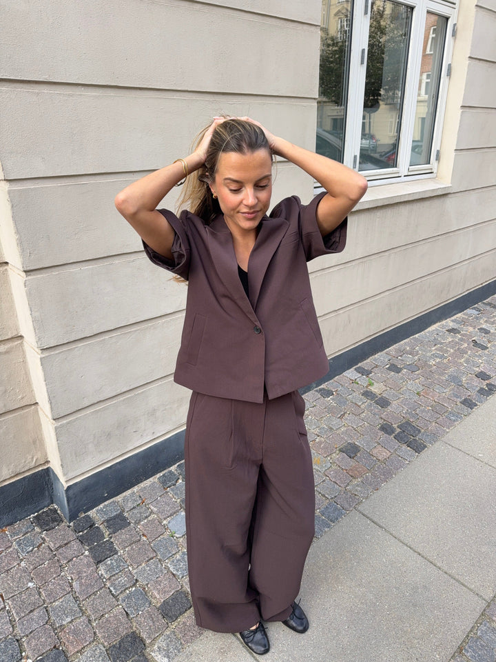 Modström - Galemd Ss Blazer 59445 - 05508 - Seal Brown Blazere 