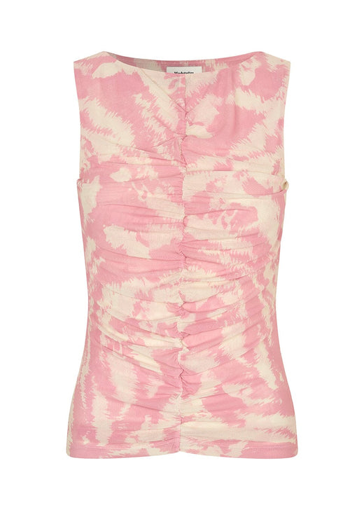 Modström - Nimramd Print Top 58464 - 11513 - Graphic Zebra