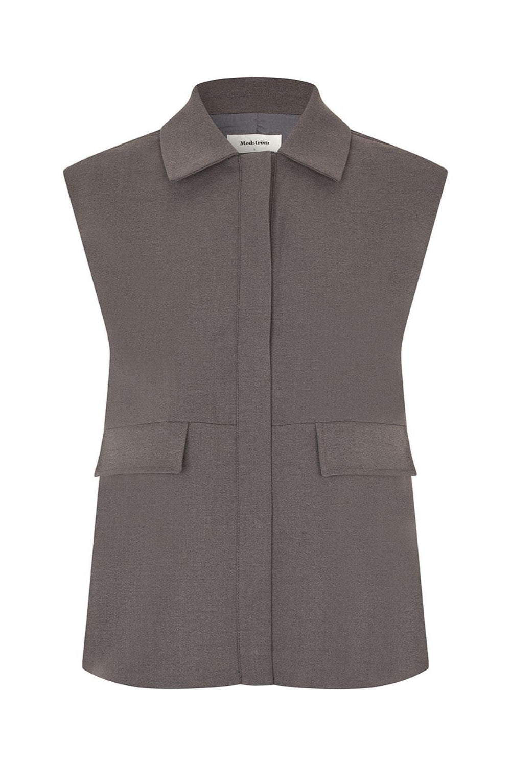 Modström - Primrosemd Vest 58720 - 7061 - Dark Shadow Veste 