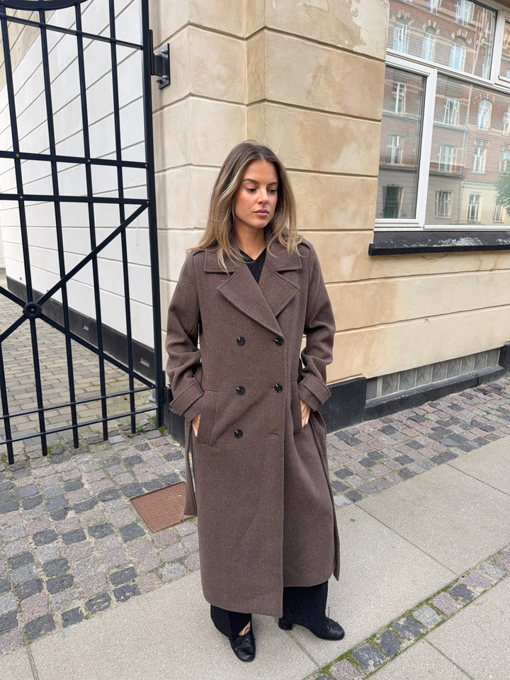 Modström - Shaymd Coat 56505 - 05529 - Chocolate Chip Melange Jakker 