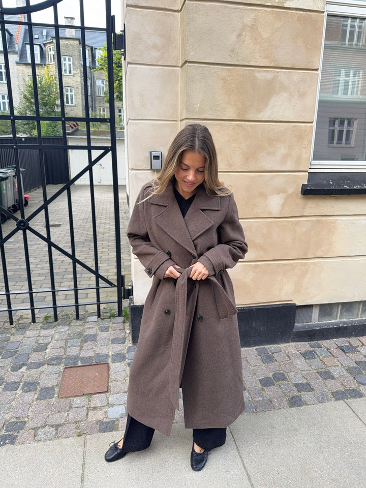 Modström - Shaymd Coat 56505 - 05529 - Chocolate Chip Melange Jakker 