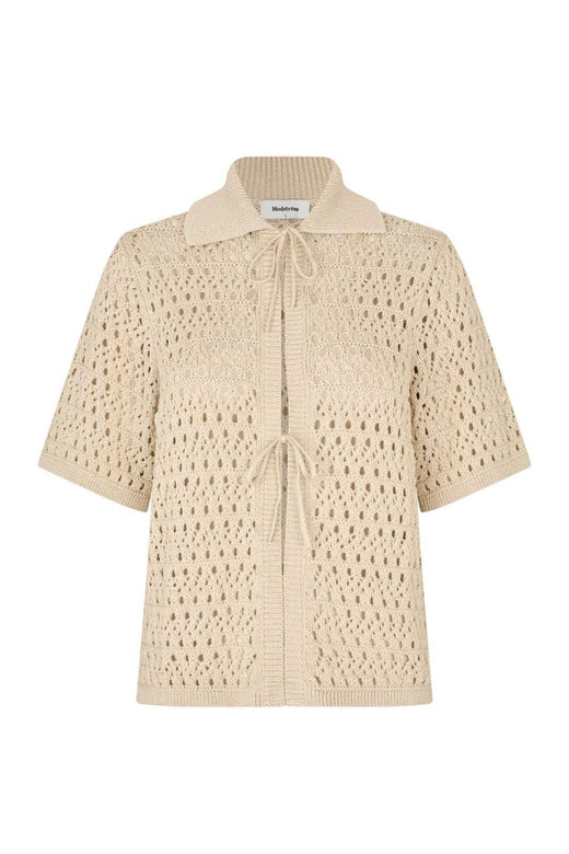 Modström - Vestermd Cardigan 59054 - 100 - Summer Sand Cardigans 