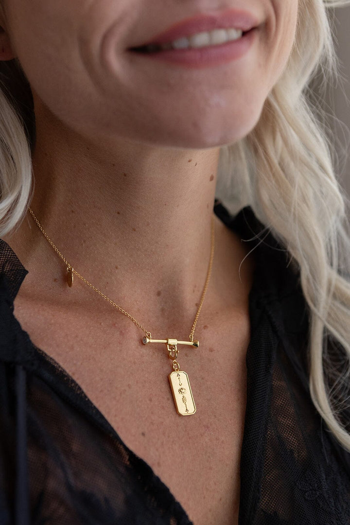 Molly&My Jewellery x Melanie Due - Balance Necklace - Forgyldt Halskæder 