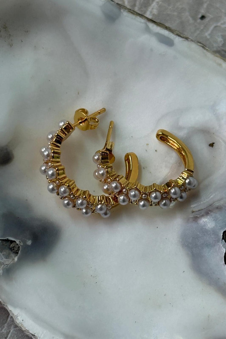 Molly&My Jewellery x Melanie Due - Blooming - Forgyldt Øreringe 