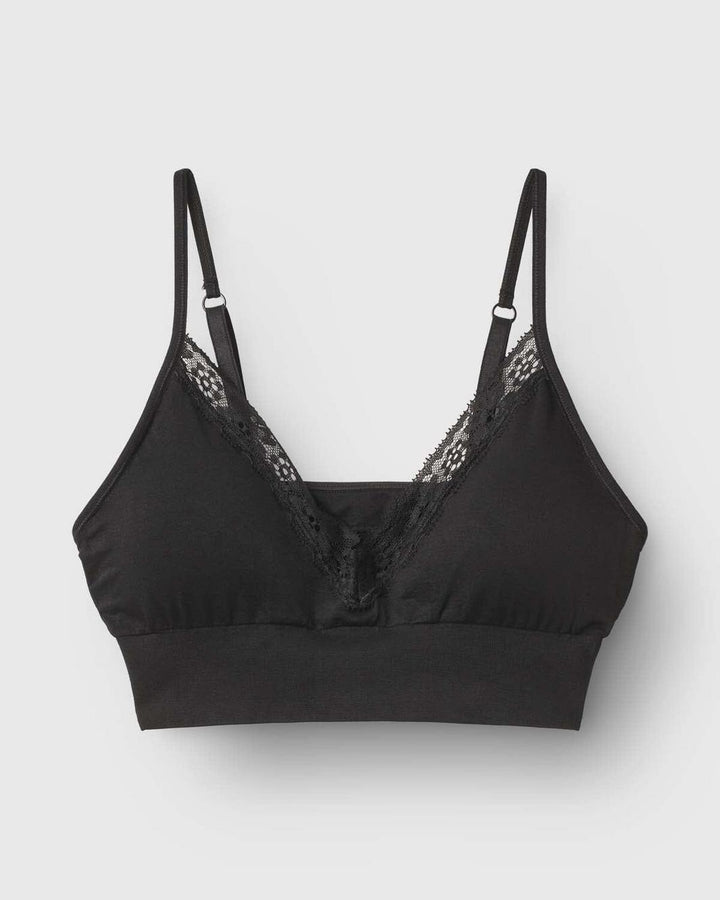 Molly&My Wardrobe - Luise Lace Bra Top 8001 - Black BH 