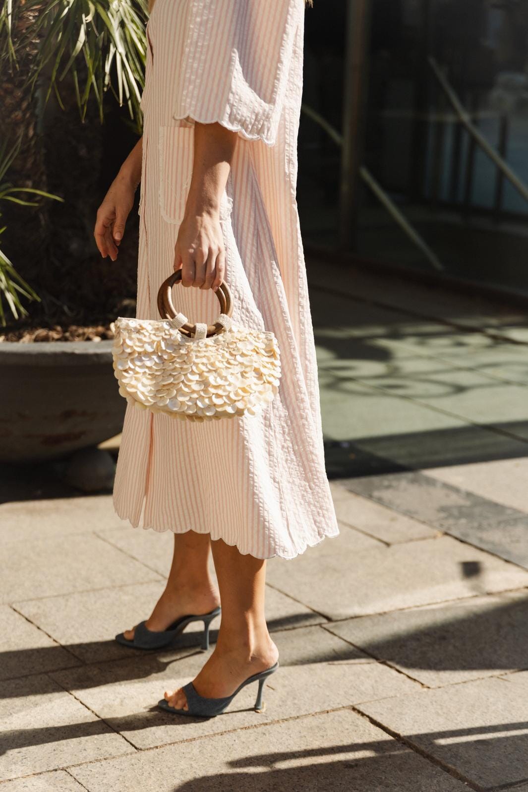 Molly&My x Julie Elsebeth - Inge Dress - Pink Stripe Kjoler 